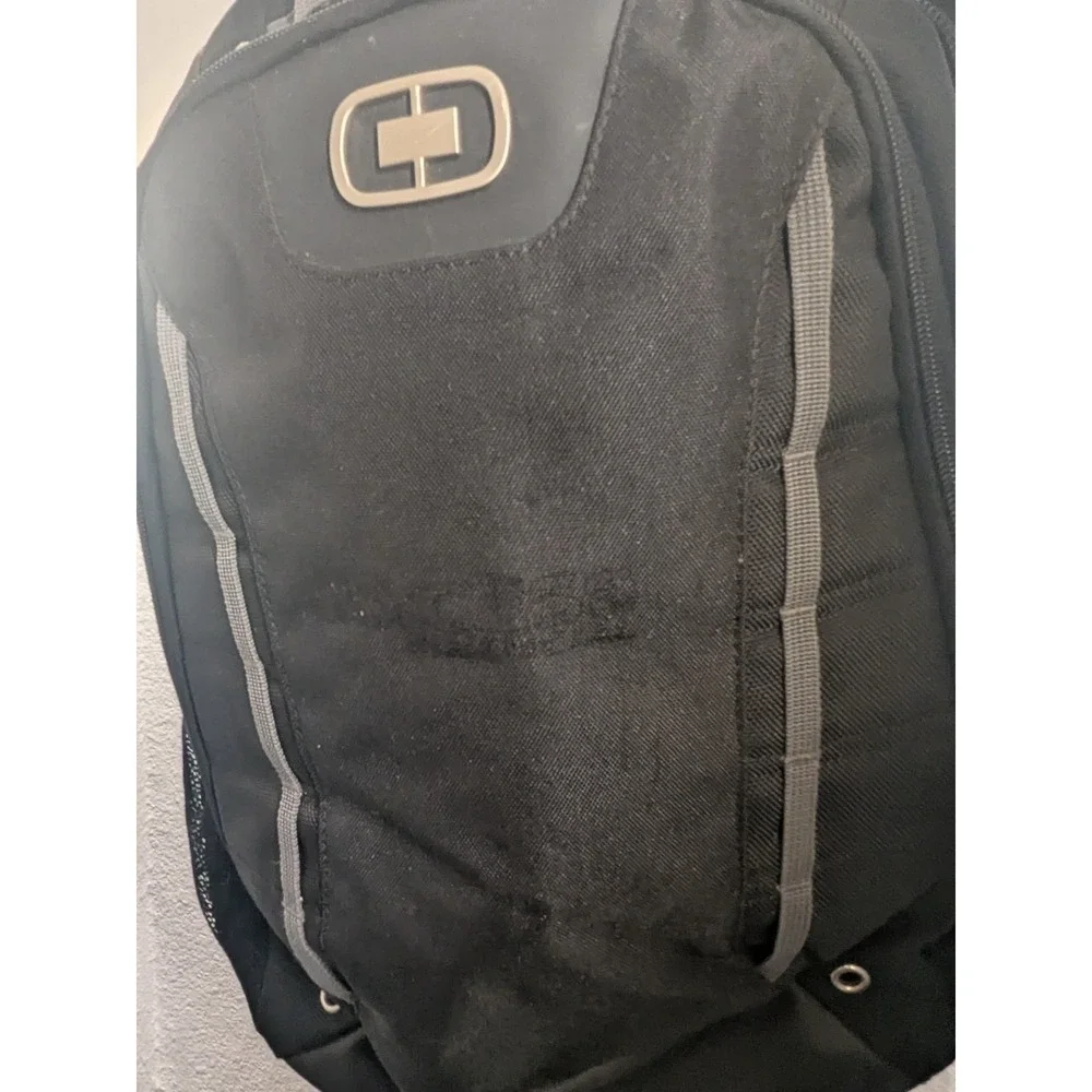 OGIO Black Laptop‎ Backpack Travel School Work Computer Daypack Organizer Bag